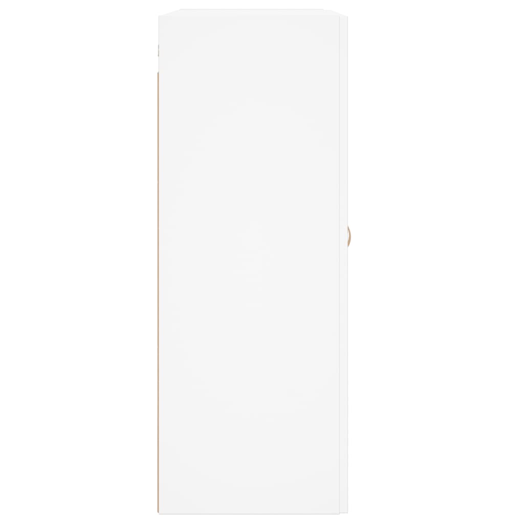 Armoire murale blanc 69,5x34x90 cm bois d'ingénierie - XIOS
