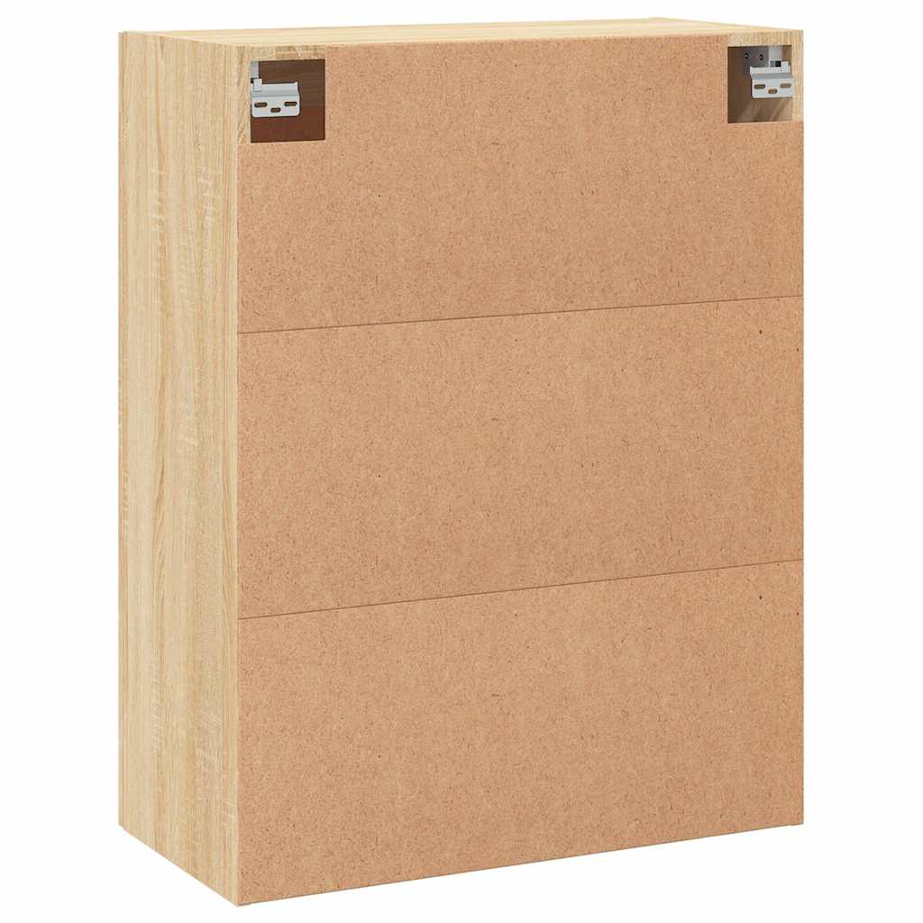 Armoire murale chêne sonoma 69,5x34x90 cm bois d'ingénierie - XIOS