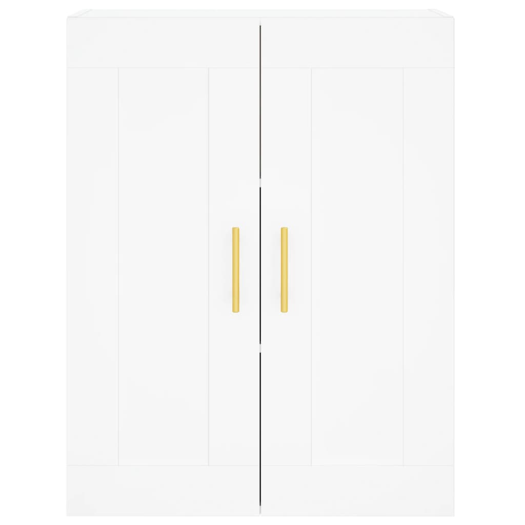 Armoire murale blanc 69,5x34x90 cm bois d'ingénierie - XIOS
