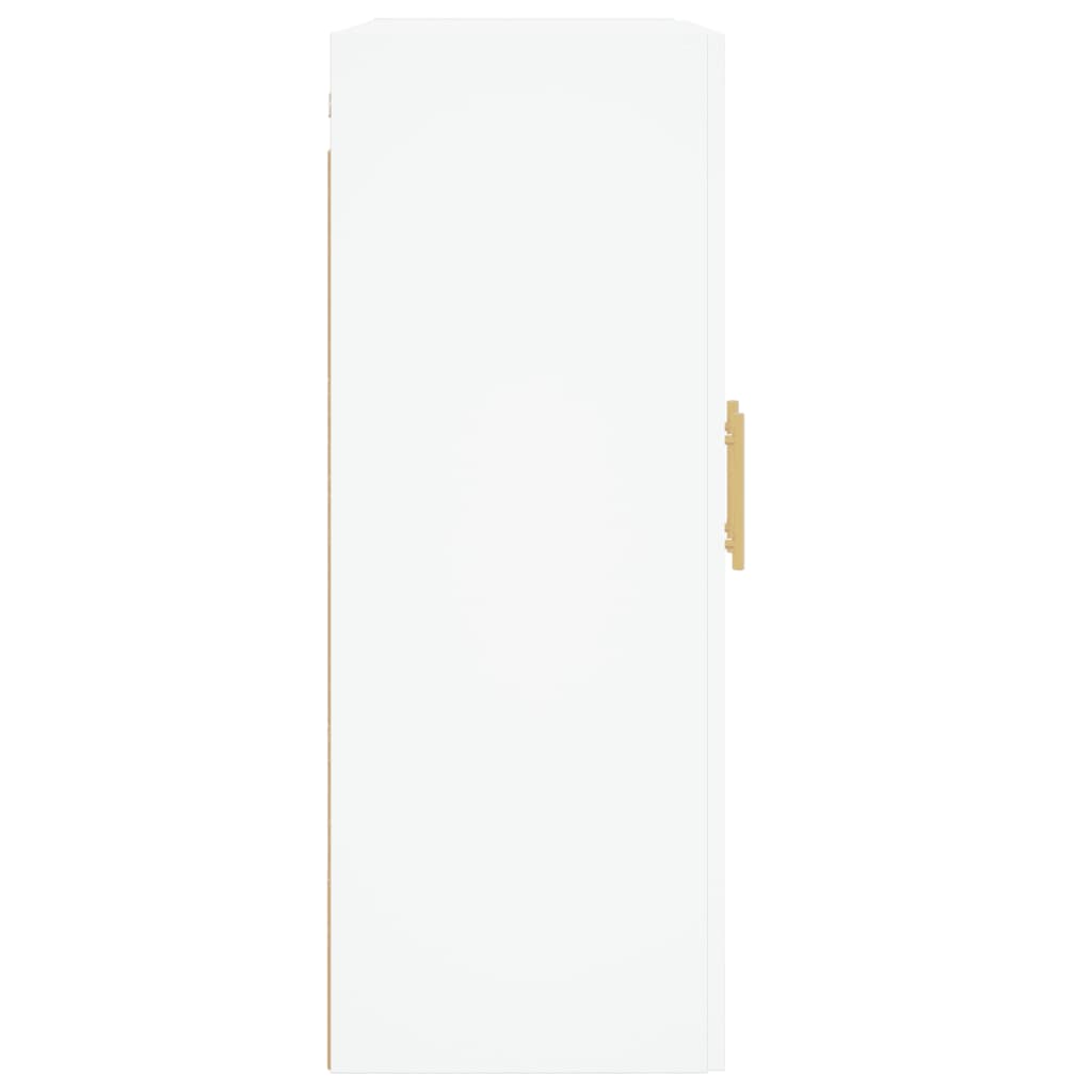 Armoire murale blanc 69,5x34x90 cm bois d'ingénierie - XIOS