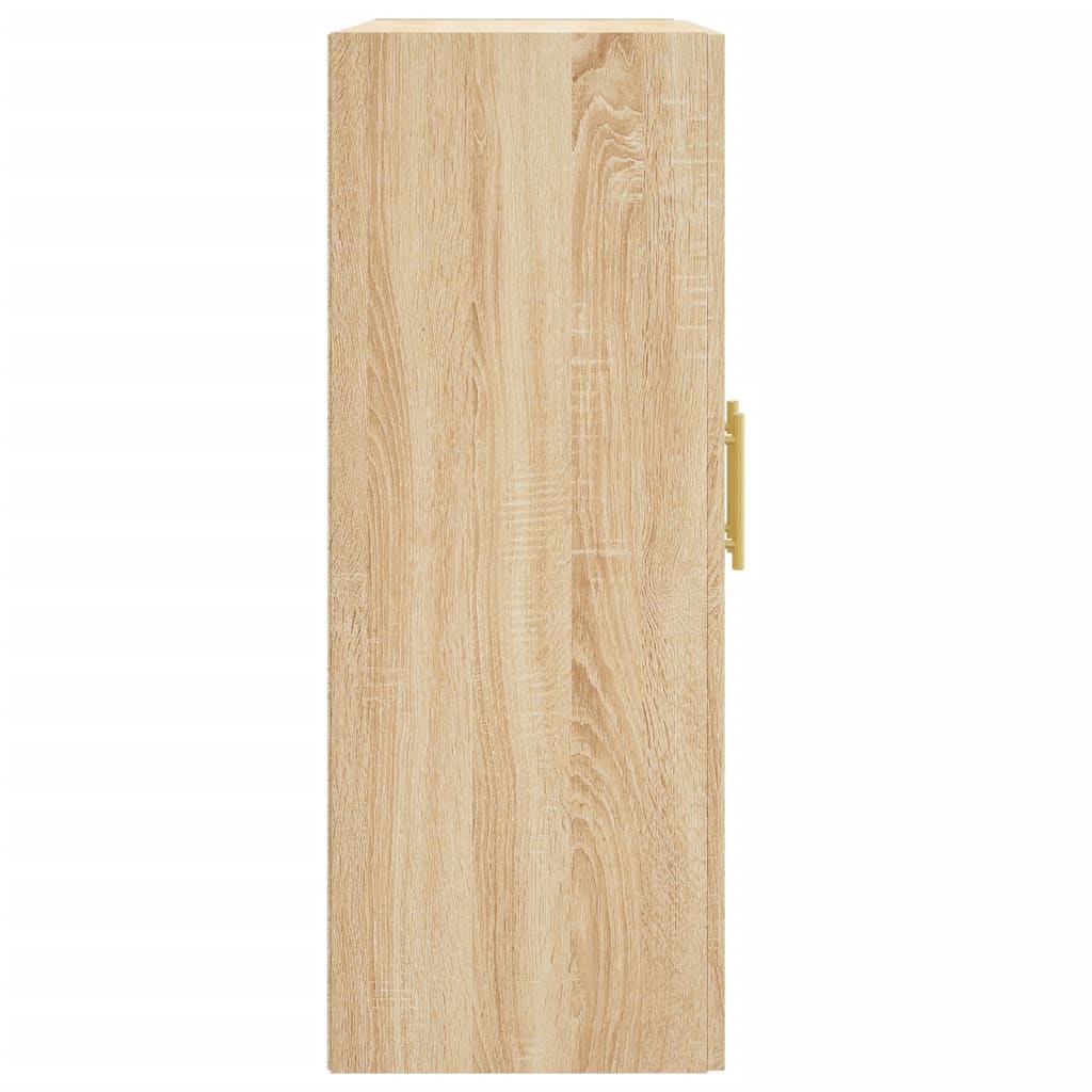 Armoire murale chêne sonoma 69,5x34x90 cm bois d'ingénierie - XIOS
