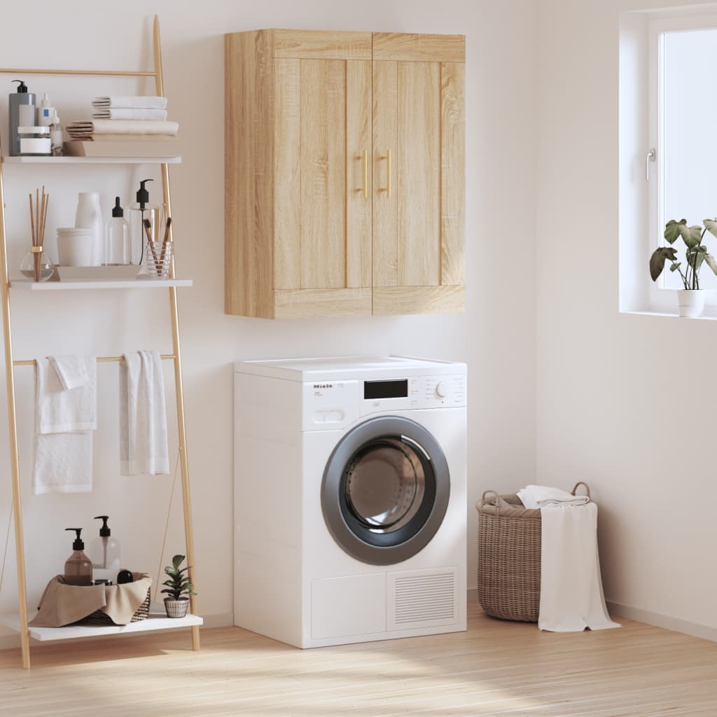 Armoire murale chêne sonoma 69,5x34x90 cm bois d'ingénierie - XIOS