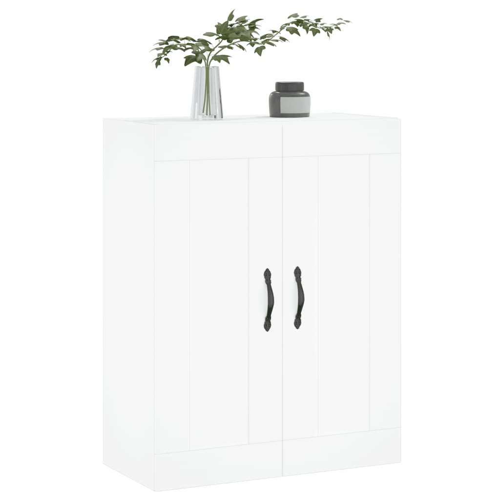 Armoire murale blanc 69,5x34x90 cm bois d'ingénierie - XIOS