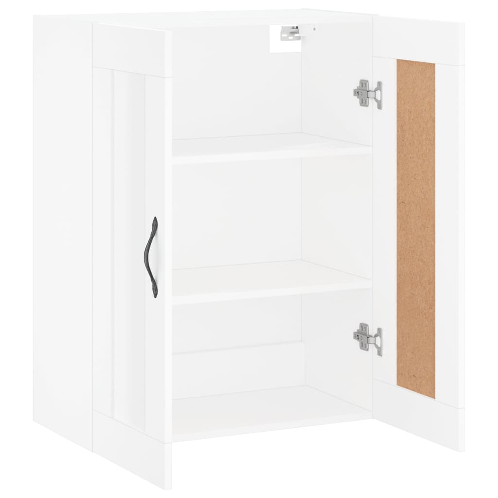 Armoire murale blanc 69,5x34x90 cm bois d'ingénierie - XIOS