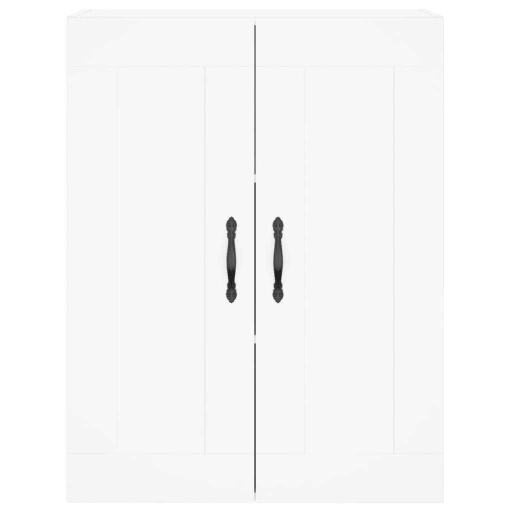Armoire murale blanc 69,5x34x90 cm bois d'ingénierie - XIOS