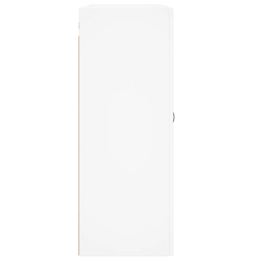 Armoire murale blanc 69,5x34x90 cm bois d'ingénierie - XIOS