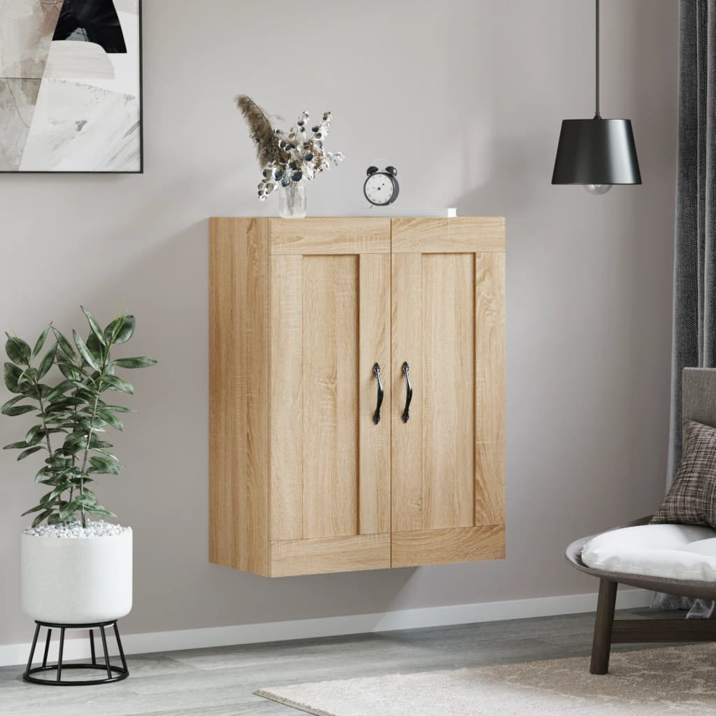 Armoire murale chêne sonoma 69,5x34x90 cm bois d'ingénierie - XIOS