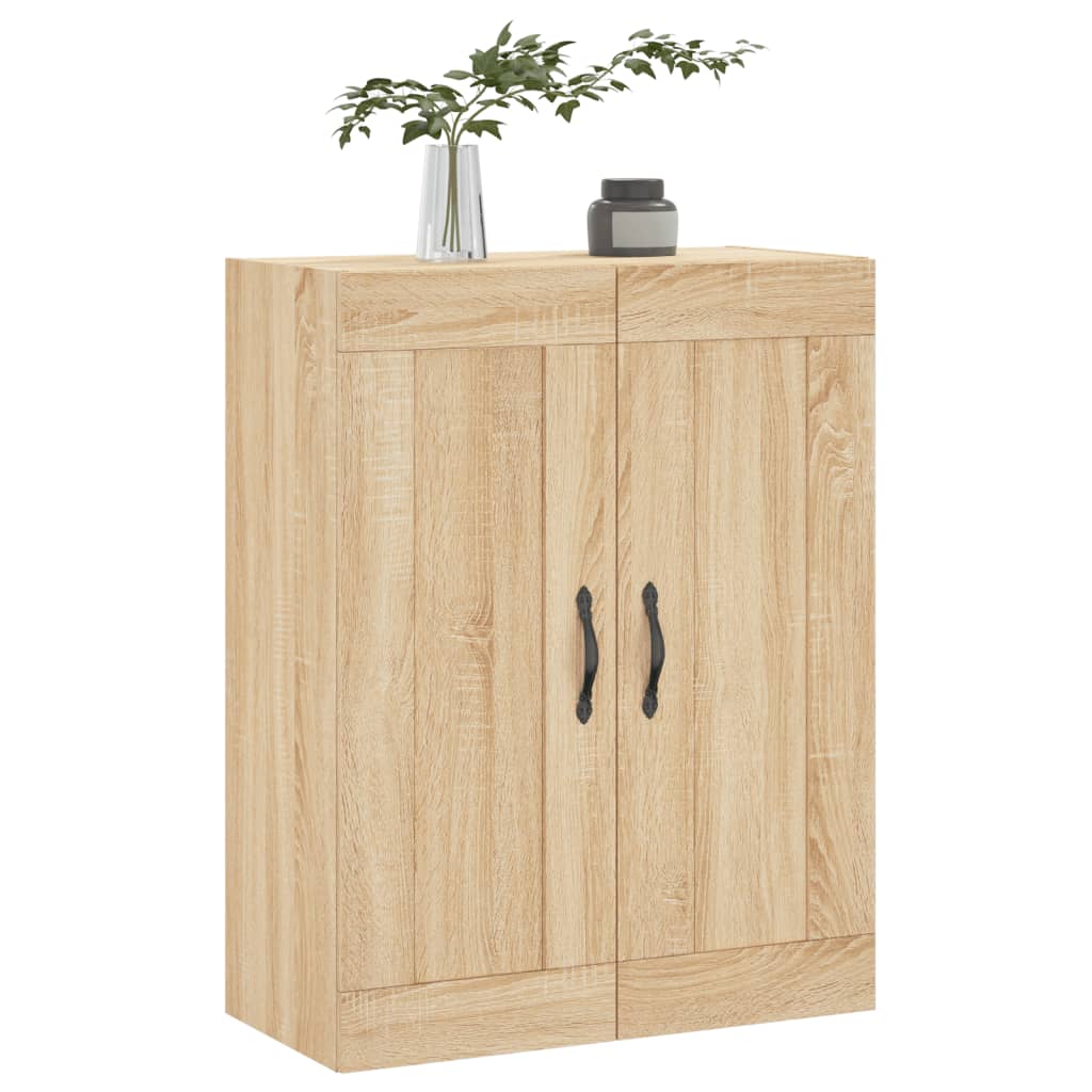 Armoire murale chêne sonoma 69,5x34x90 cm bois d'ingénierie - XIOS