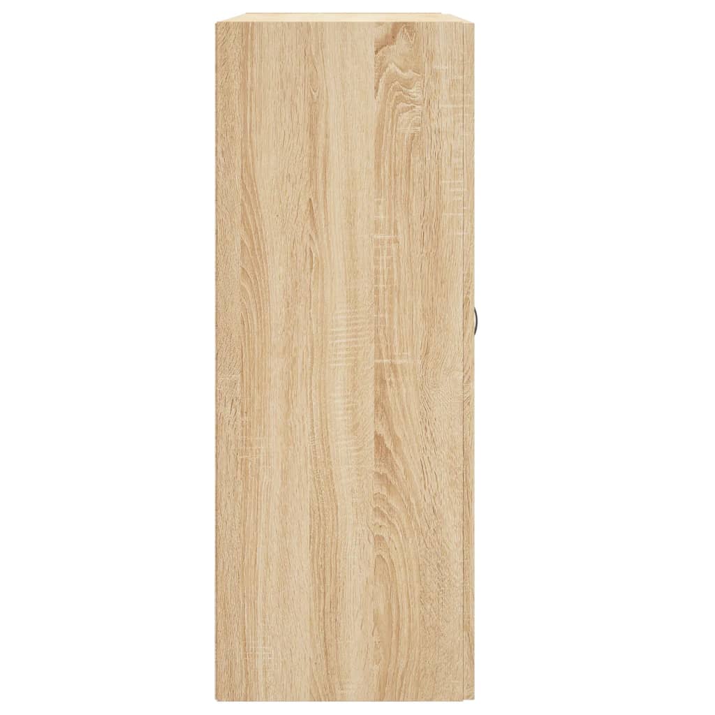 Armoire murale chêne sonoma 69,5x34x90 cm bois d'ingénierie - XIOS