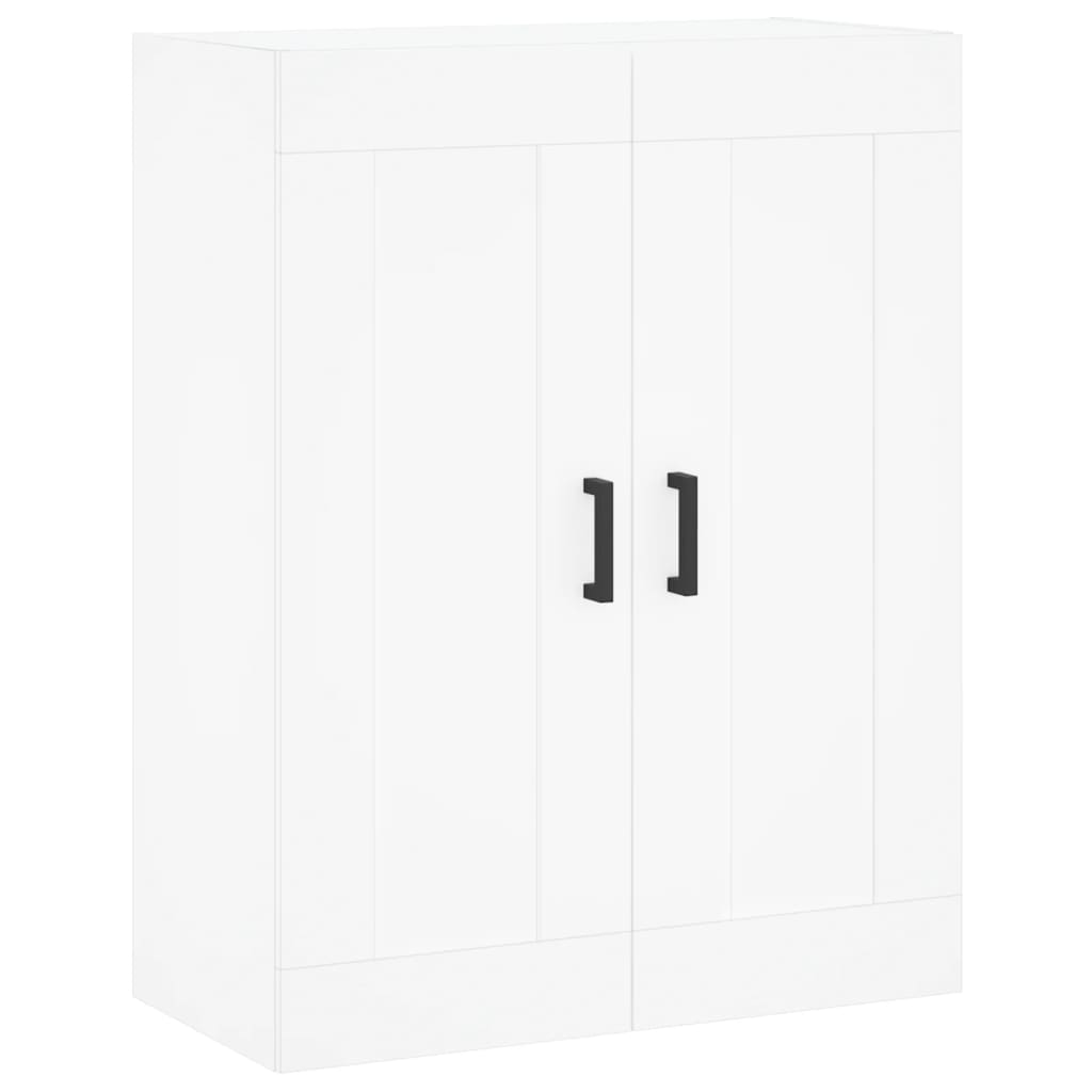 Armoire murale blanc 69,5x34x90 cm bois d'ingénierie - XIOS