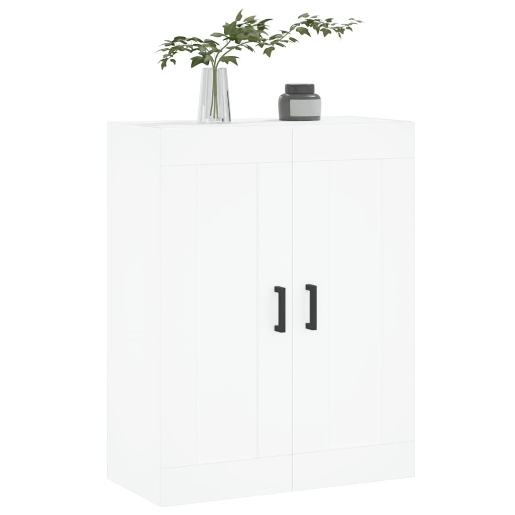 Armoire murale blanc 69,5x34x90 cm bois d'ingénierie - XIOS