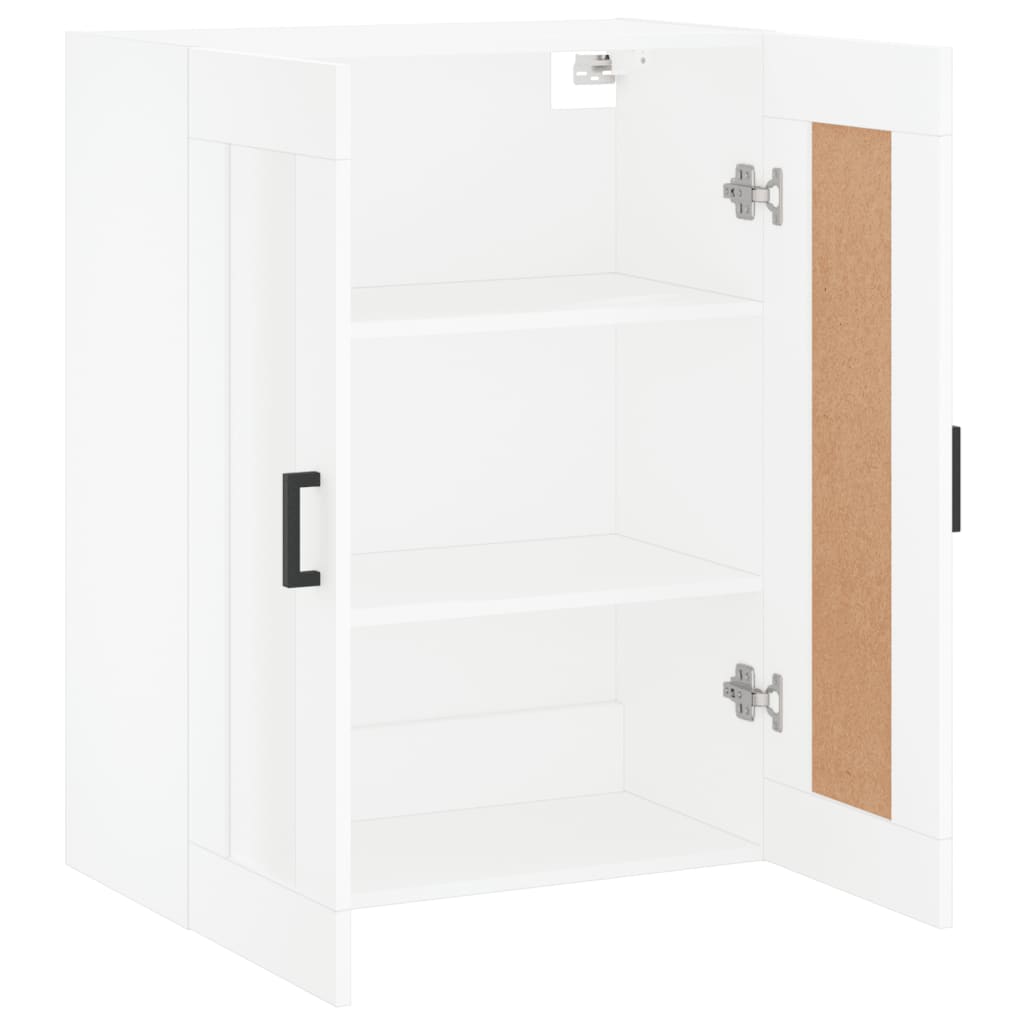 Armoire murale blanc 69,5x34x90 cm bois d'ingénierie - XIOS