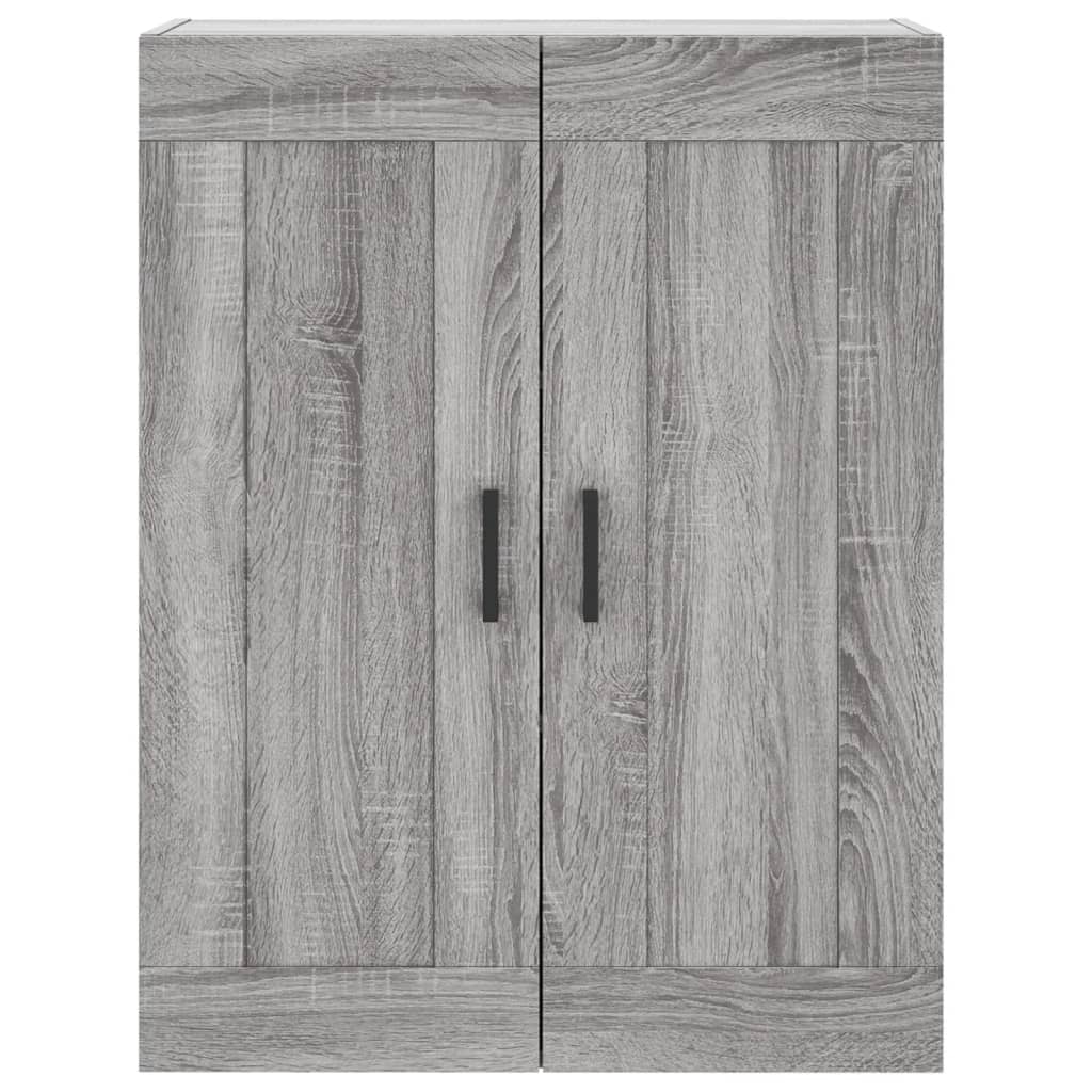 Armoire murale sonoma gris 69,5x34x90 cm bois d'ingénierie - XIOS