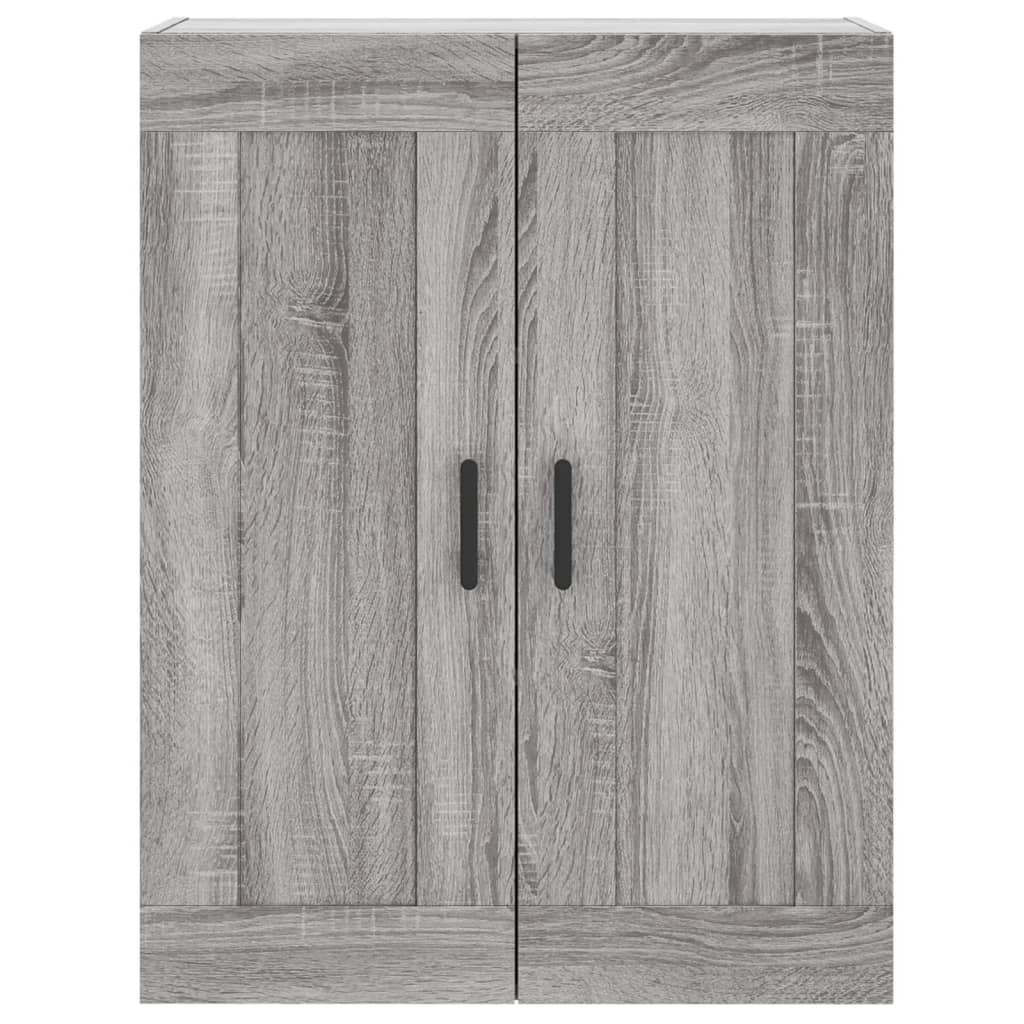 Armoire murale sonoma gris 69,5x34x90 cm bois d'ingénierie - XIOS