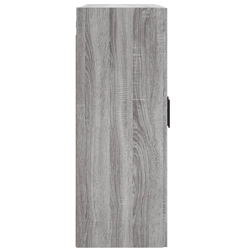 Armoire murale sonoma gris 69,5x34x90 cm bois d'ingénierie - XIOS