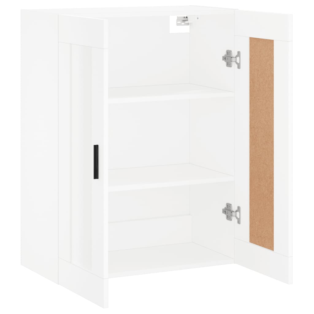 Armoire murale blanc 69,5x34x90 cm bois d'ingénierie - XIOS