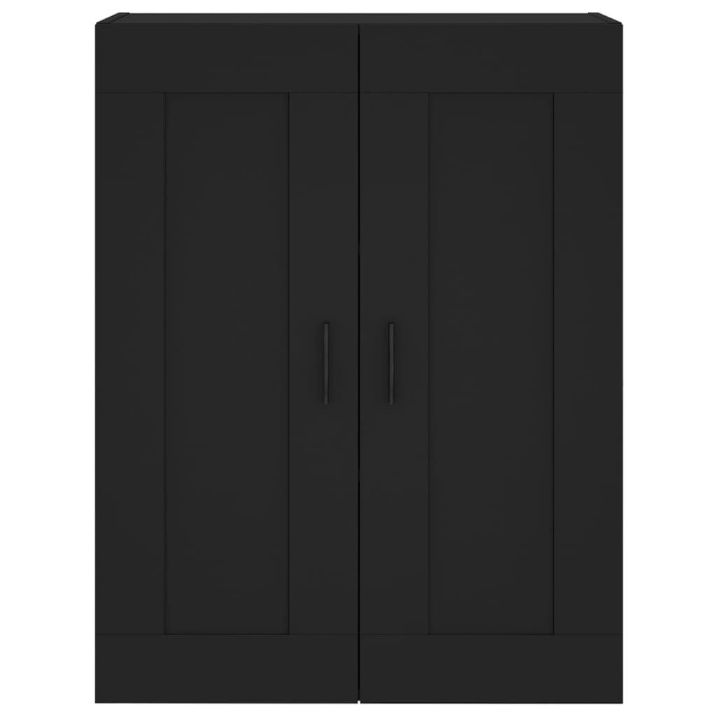 Armoire murale noir 69,5x34x90 cm bois d'ingénierie - XIOS