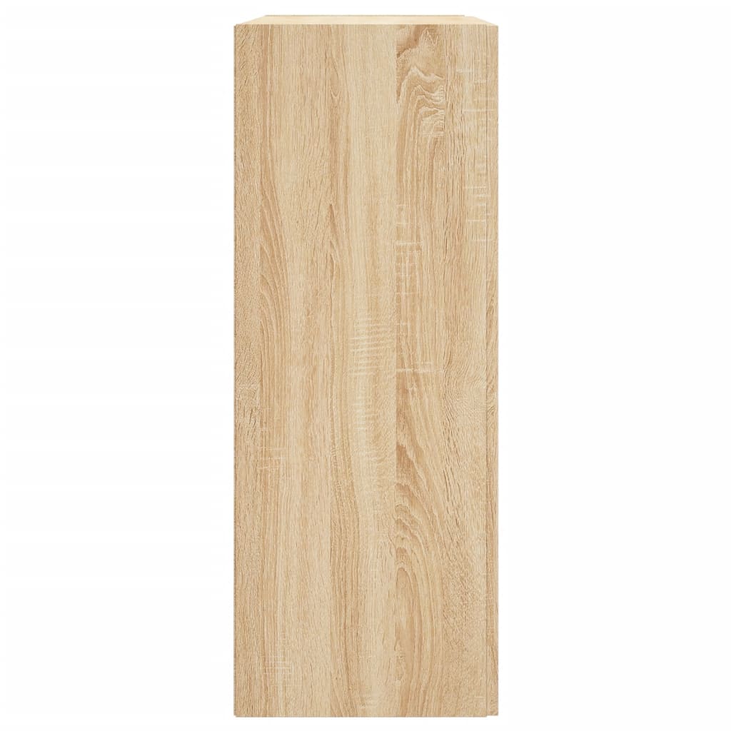 Armoire murale chêne sonoma 69,5x34x90 cm bois d'ingénierie - XIOS