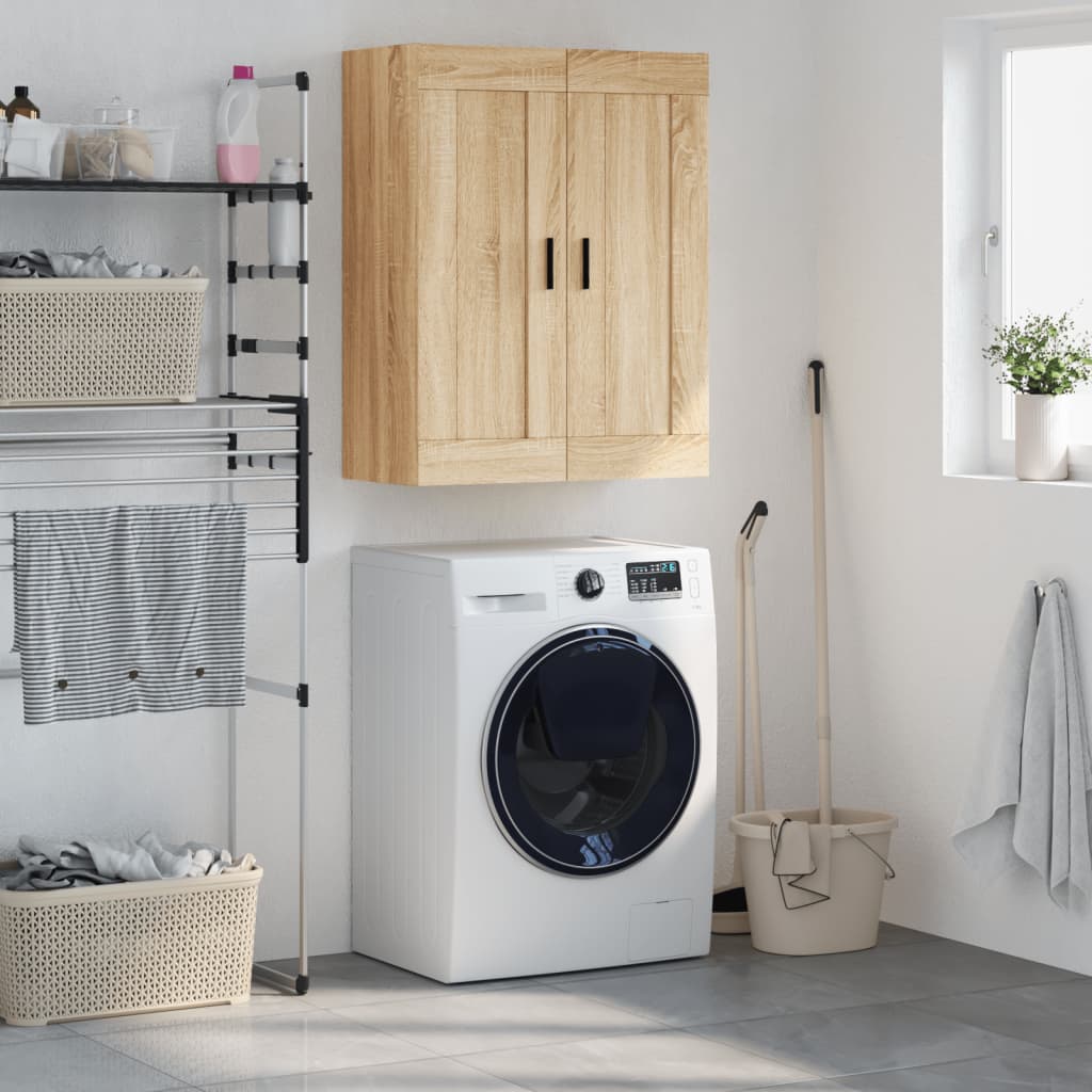 Armoire murale chêne sonoma 69,5x34x90 cm bois d'ingénierie - XIOS