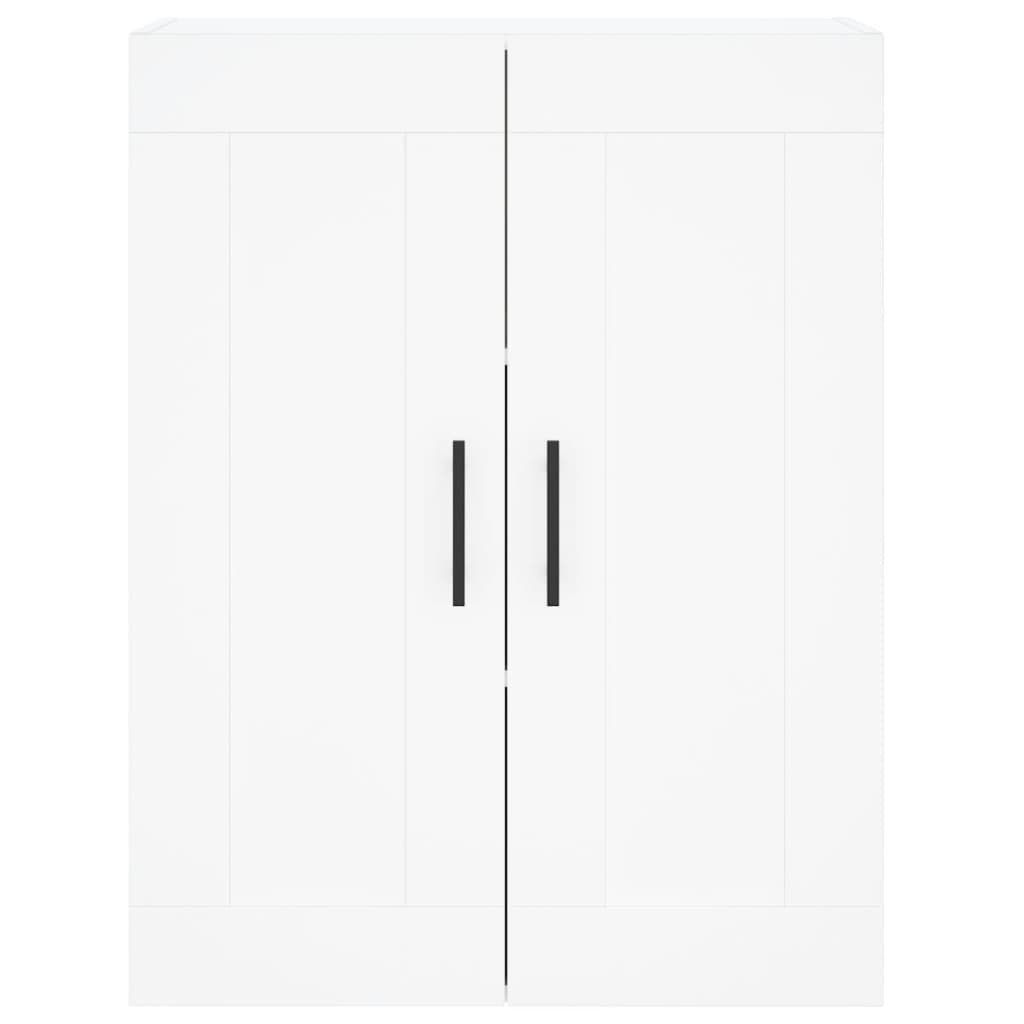 Armoire murale blanc 69,5x34x90 cm bois d'ingénierie - XIOS
