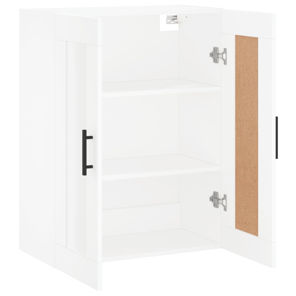 Armoire murale blanc 69,5x34x90 cm bois d'ingénierie - XIOS