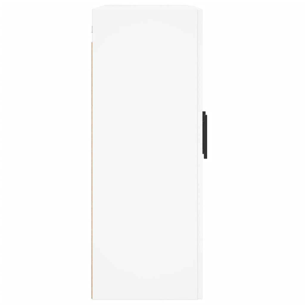 Armoire murale blanc 69,5x34x90 cm bois d'ingénierie - XIOS