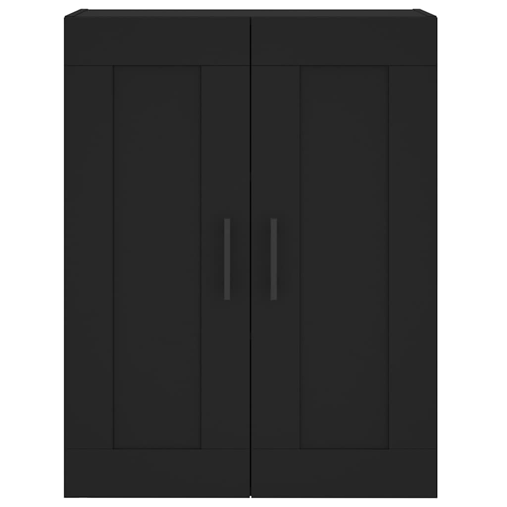 Armoire murale noir 69,5x34x90 cm bois d'ingénierie - XIOS