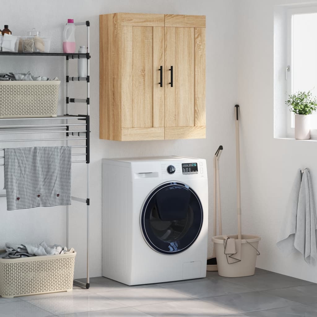 Armoire murale chêne sonoma 69,5x34x90 cm bois d'ingénierie - XIOS