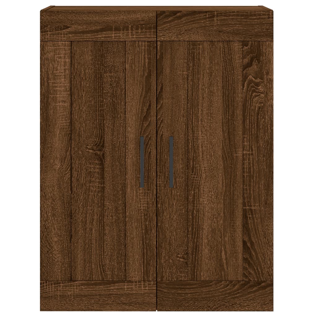Armoire murale chêne marron 69,5x34x90 cm bois d'ingénierie - XIOS