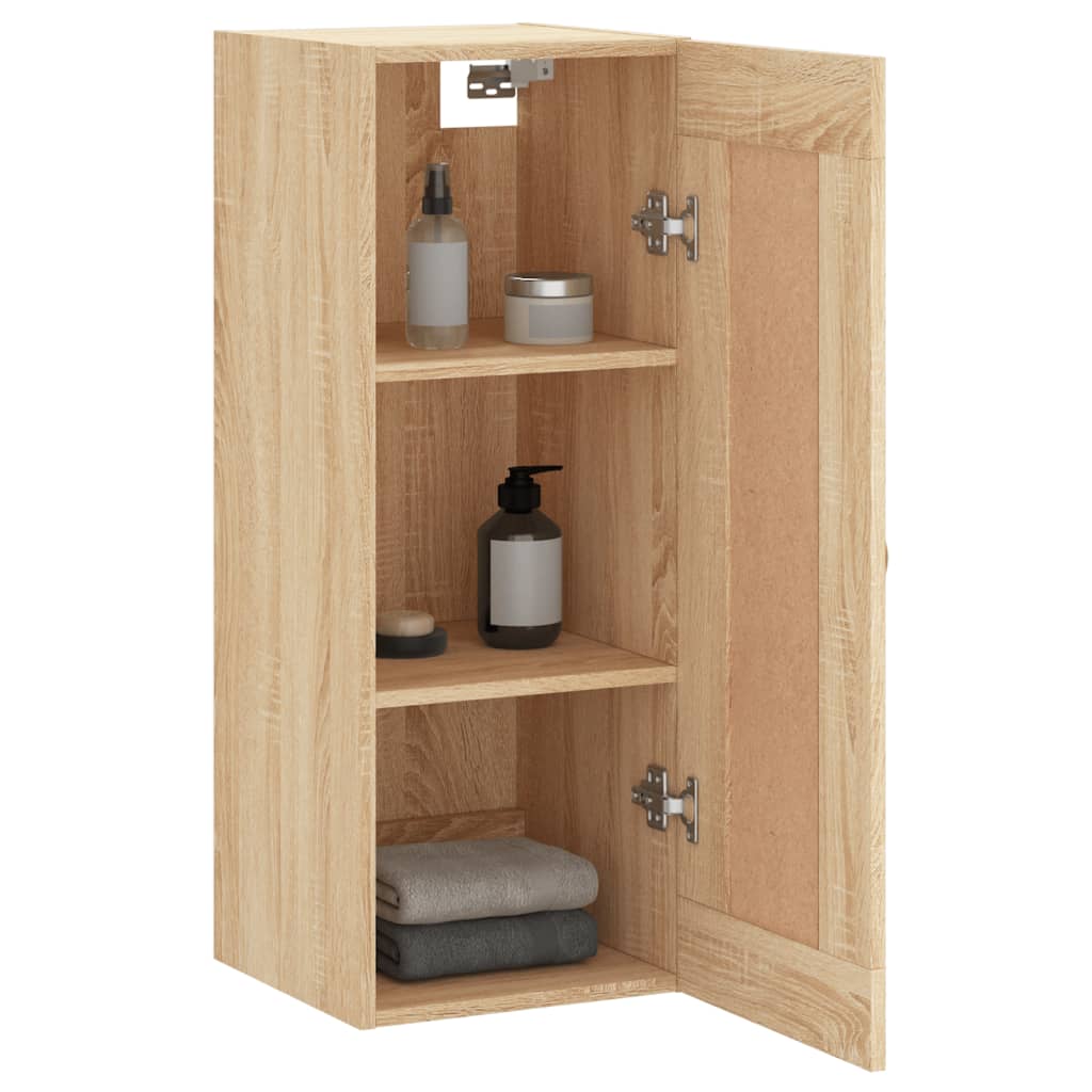Armoire murale chêne sonoma 34,5x34x90 cm bois d'ingénierie - XIOS