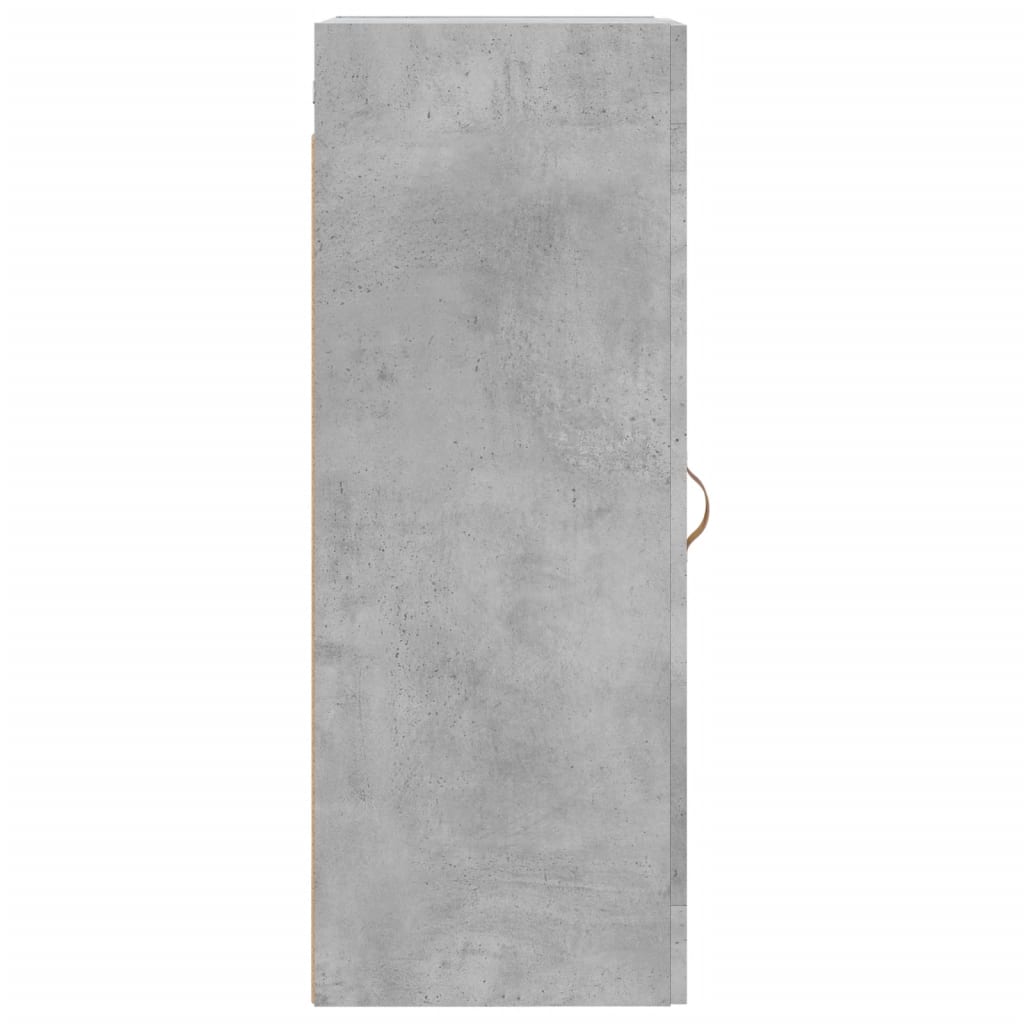 Armoire murale gris béton 34,5x34x90 cm bois d'ingénierie - XIOS
