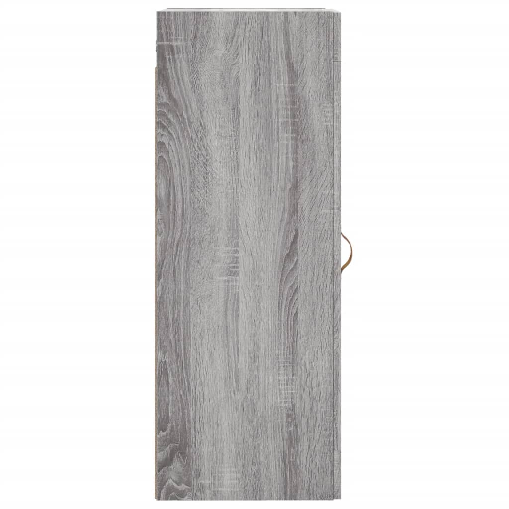 Armoire murale sonoma gris 34,5x34x90 cm bois d'ingénierie - XIOS