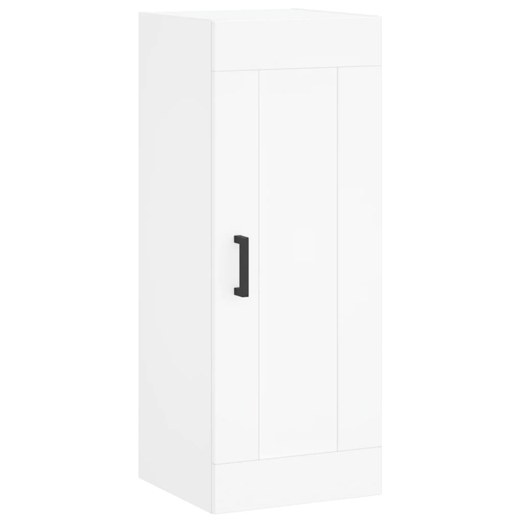 Armoire murale blanc 34,5x34x90 cm bois d'ingénierie - XIOS