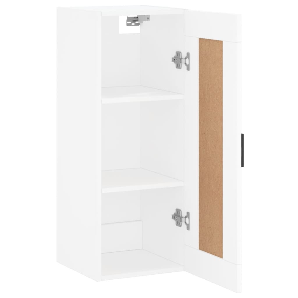 Armoire murale blanc 34,5x34x90 cm bois d'ingénierie - XIOS