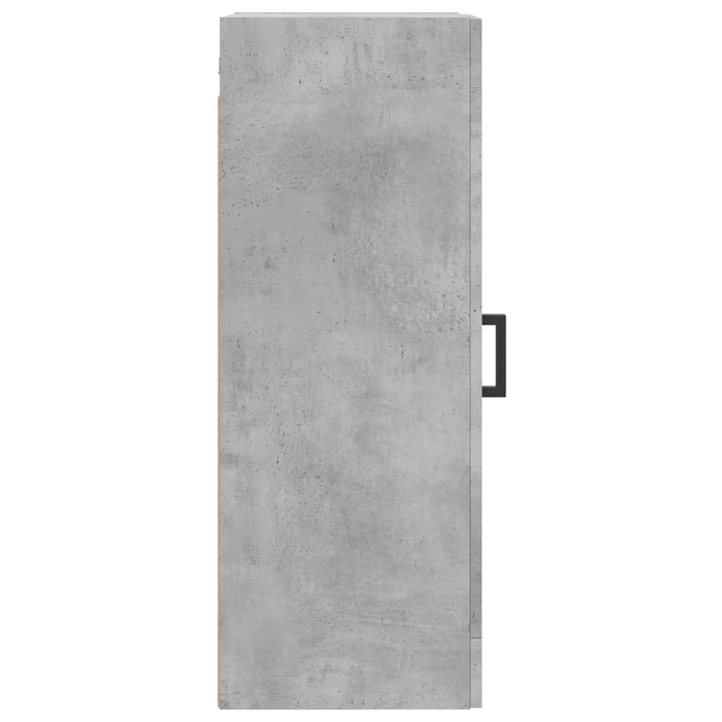 Armoire murale gris béton 34,5x34x90 cm bois d'ingénierie - XIOS