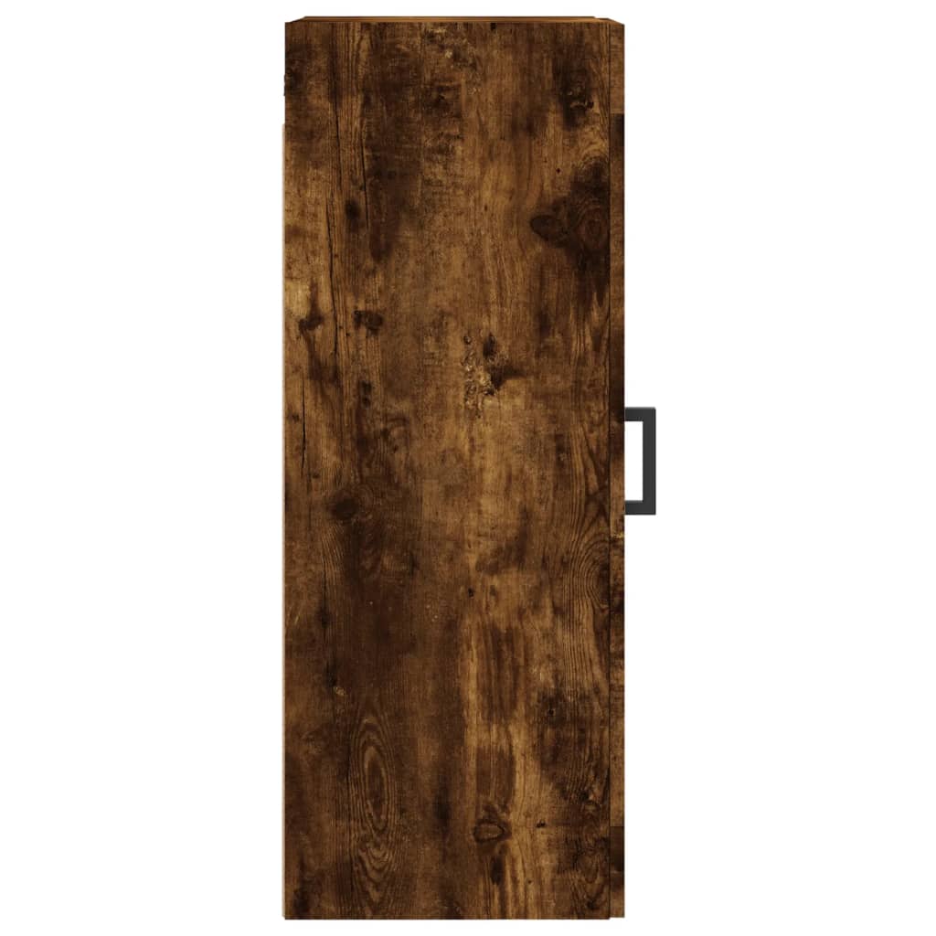 Armoire murale chêne fumé 34,5x34x90 cm bois d'ingénierie - XIOS