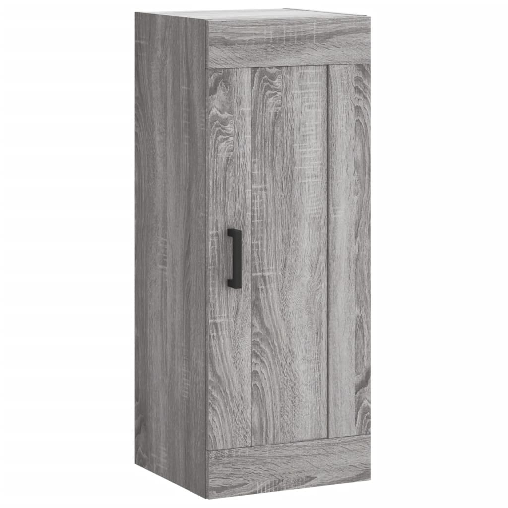Armoire murale sonoma gris 34,5x34x90 cm bois d'ingénierie - XIOS