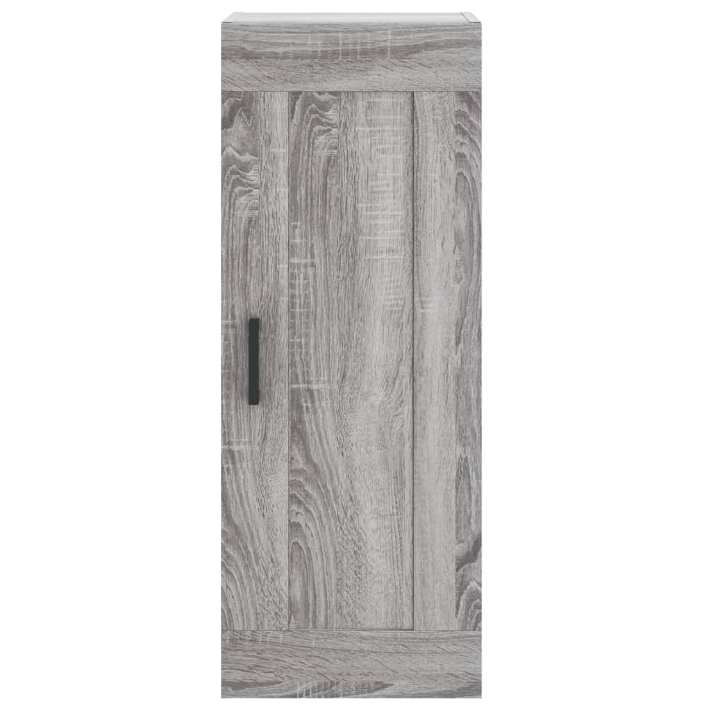 Armoire murale sonoma gris 34,5x34x90 cm bois d'ingénierie - XIOS