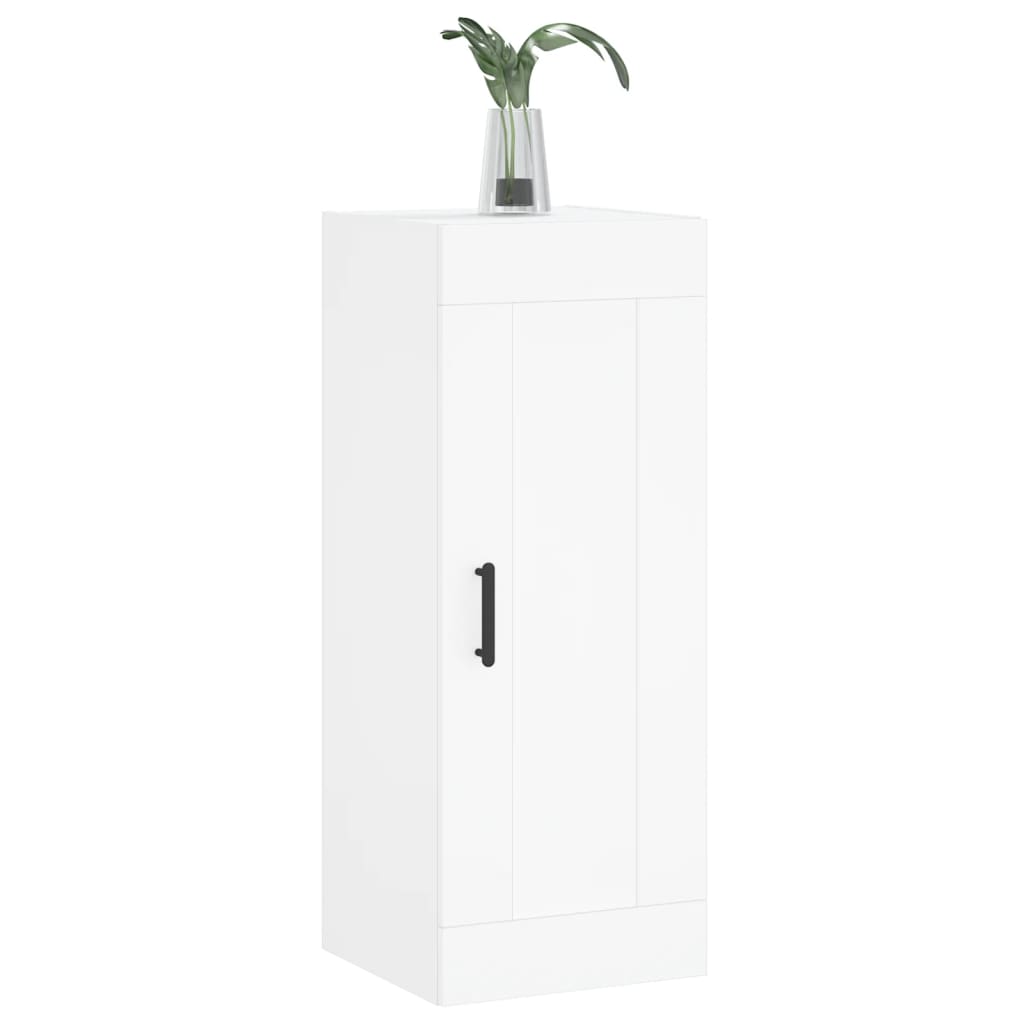 Armoire murale blanc 34,5x34x90 cm bois d'ingénierie - XIOS