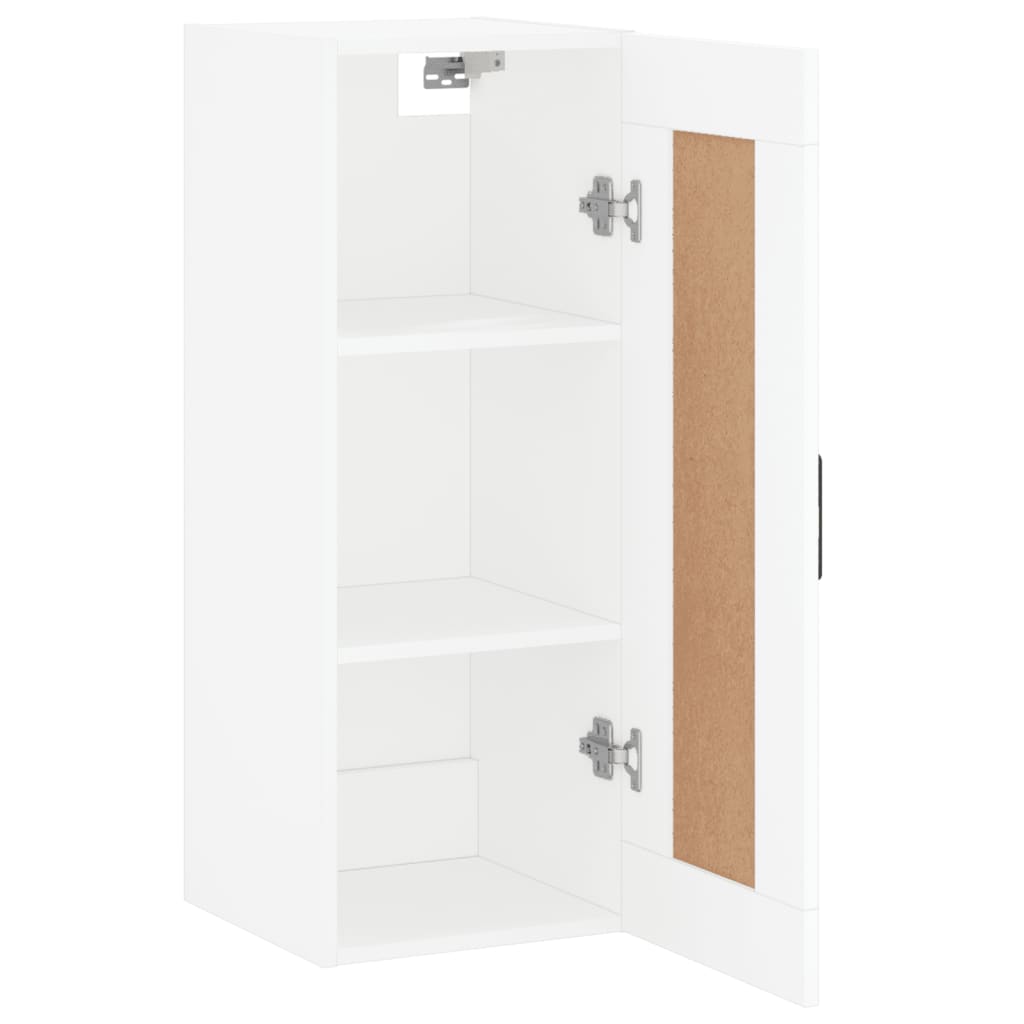 Armoire murale blanc 34,5x34x90 cm bois d'ingénierie - XIOS