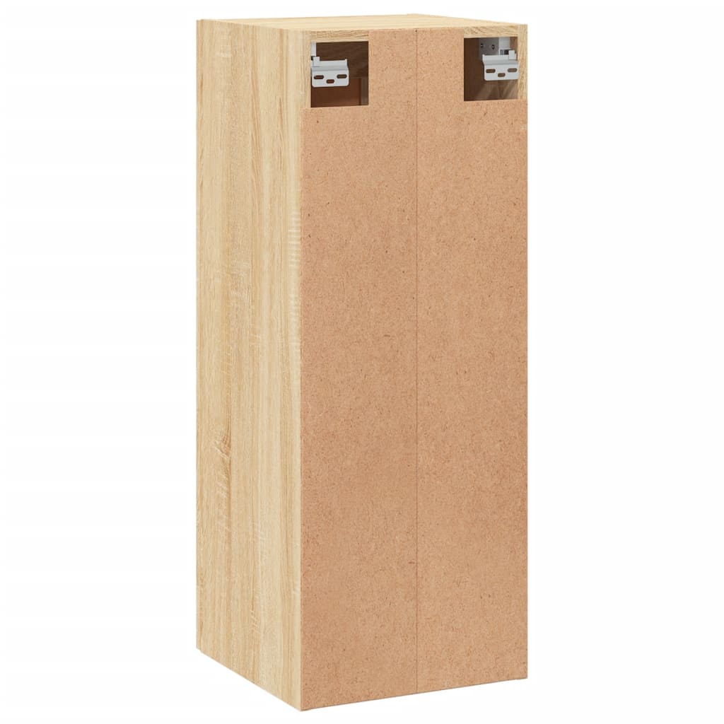 Armoire murale chêne sonoma 34,5x34x90 cm bois d'ingénierie - XIOS
