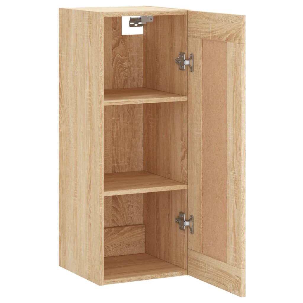 Armoire murale chêne sonoma 34,5x34x90 cm bois d'ingénierie - XIOS