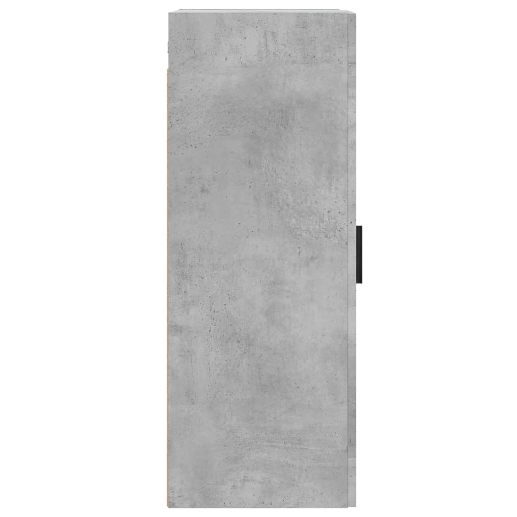 Armoire murale gris béton 34,5x34x90 cm bois d'ingénierie - XIOS