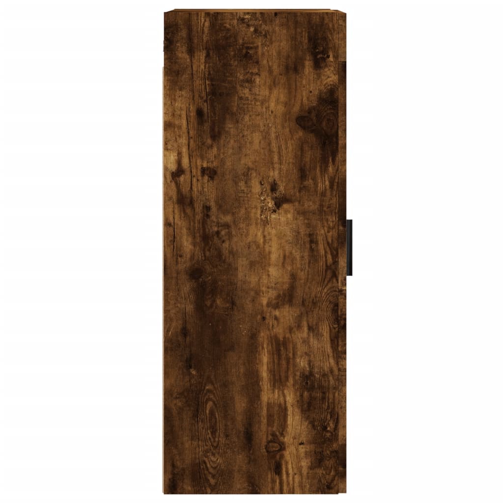 Armoire murale chêne fumé 34,5x34x90 cm bois d'ingénierie - XIOS
