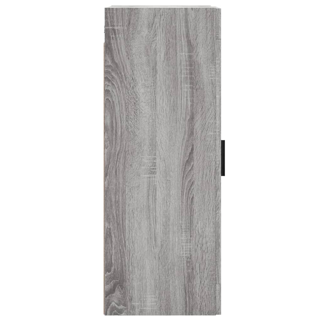 Armoire murale sonoma gris 34,5x34x90 cm bois d'ingénierie - XIOS