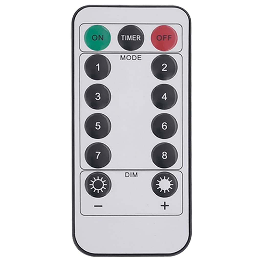 Étoile rayonnante de Noël 140 LED 2 pcs blanc chaud 17 cm - XIOS