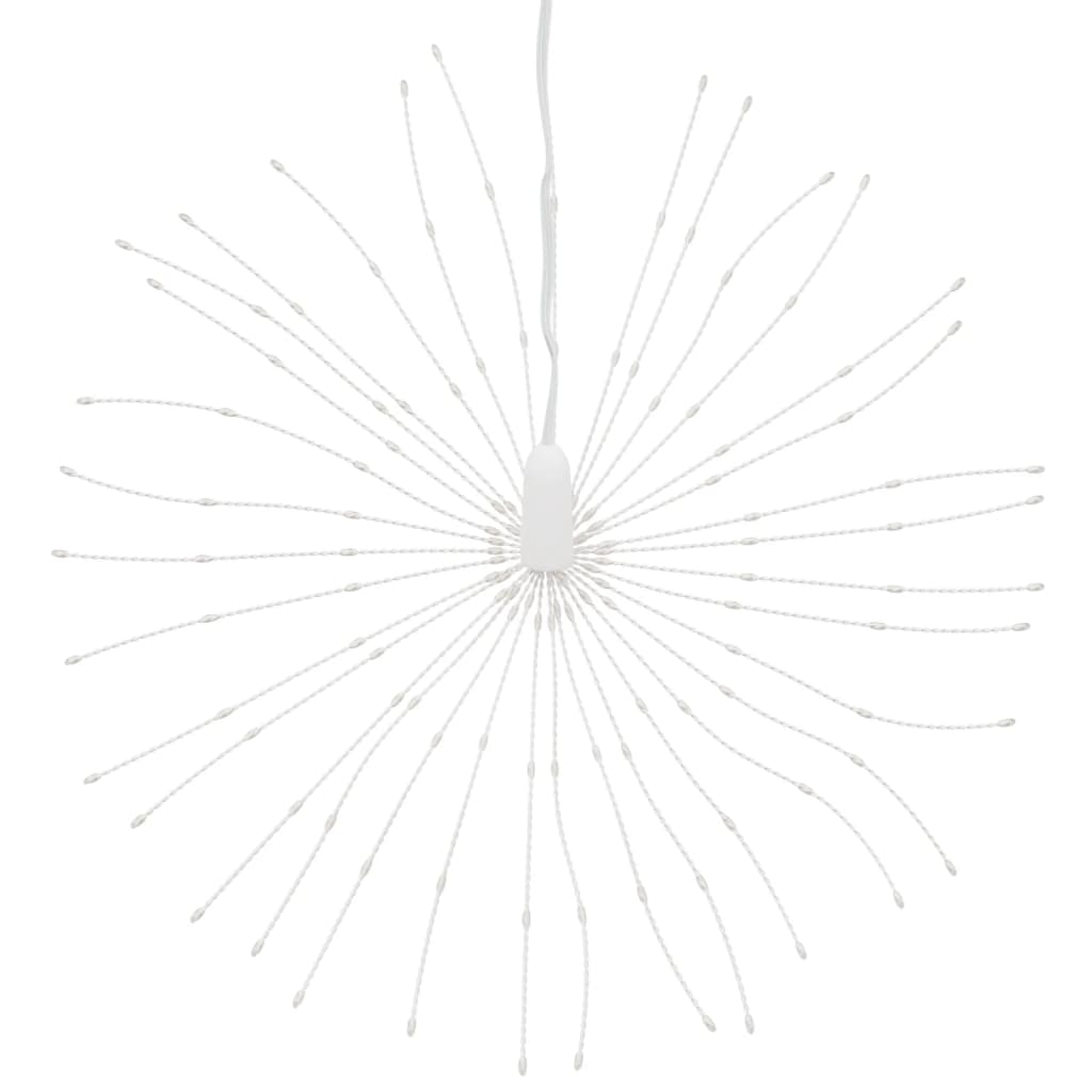 Étoile rayonnante de Noël 140 LED 8 pcs blanc chaud 17 cm - XIOS