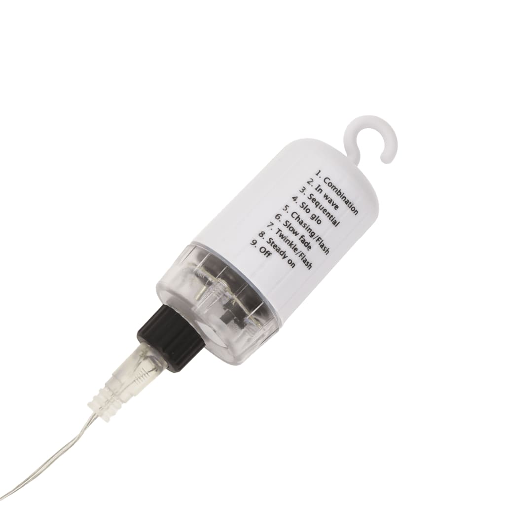 Étoile rayonnante de Noël 140 LED 8 pcs blanc chaud 17 cm - XIOS