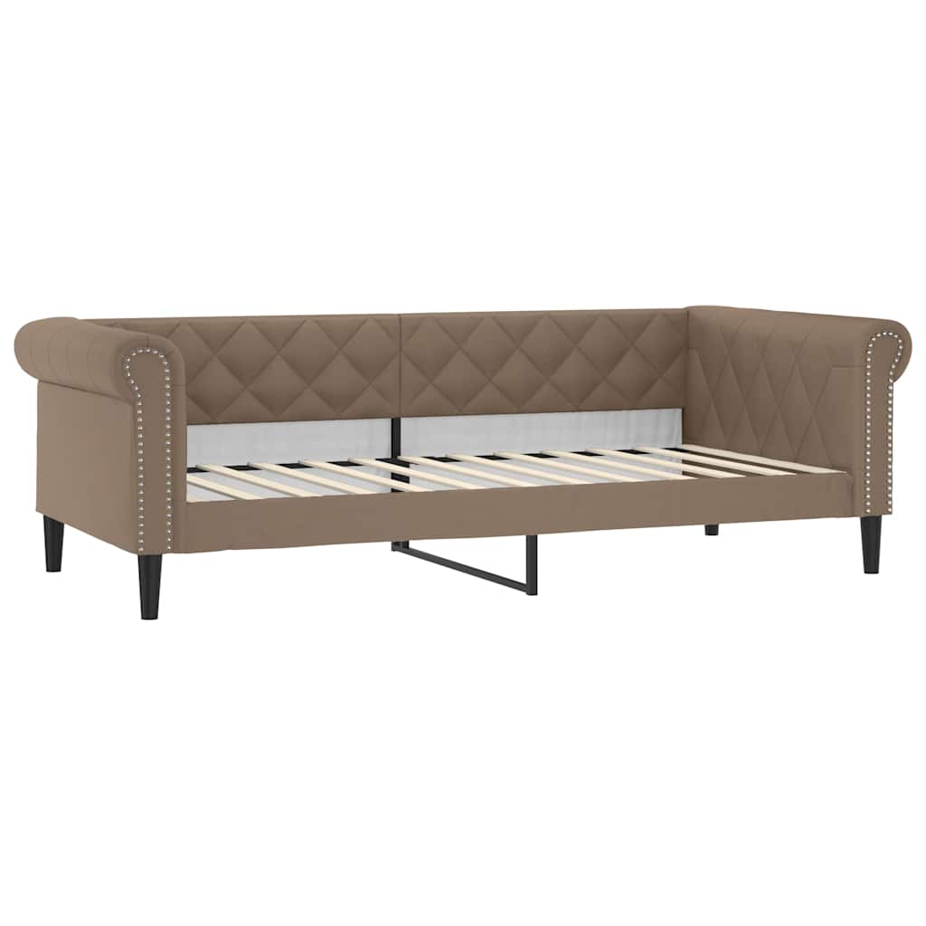 Lit de jour cappuccino 80x200 cm similicuir - XIOS