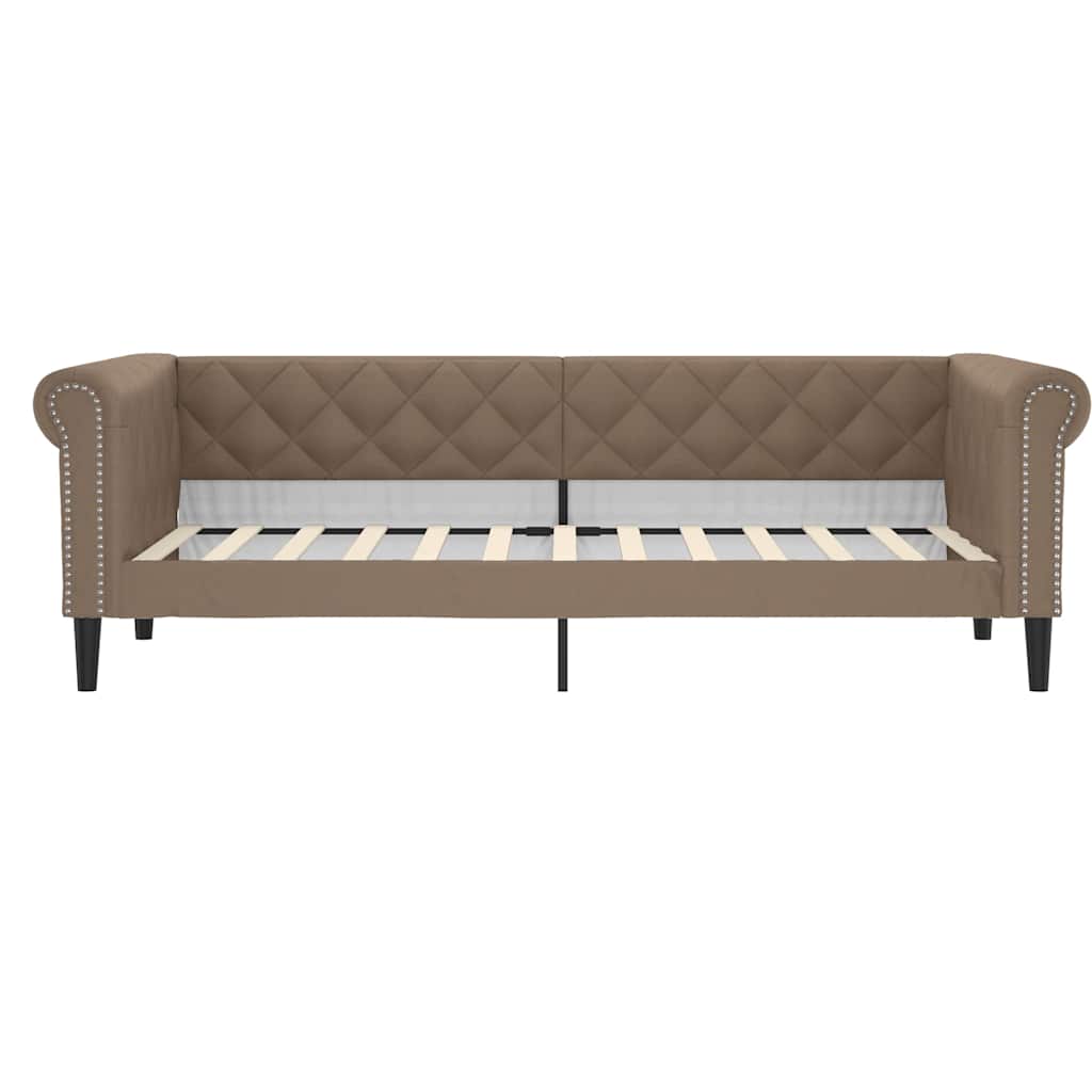 Lit de jour cappuccino 80x200 cm similicuir - XIOS